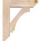 Ekena Millwork Imperial Slat Smooth Bracket w/ Offset Brace, Douglas Fir, 7 1/2"W x 28"D x 32"H BKT0806X28X32IMP06SDF - alternate 2